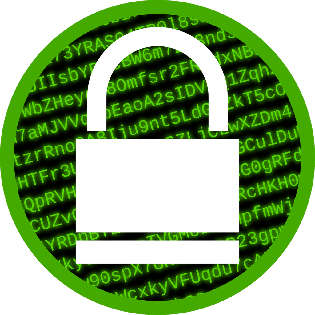 Free computer encrypt encryption vector