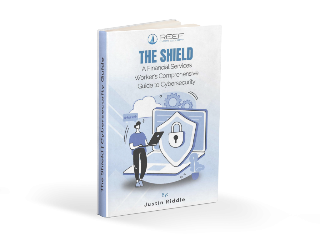 The cover image of The Shield: A Financial Firm’s Guide to Cyber Resilience